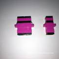 Sc Om4 Simplex Magenta Housing Fiber Optic Adapter